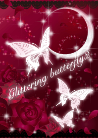 Glittering butterfly2
