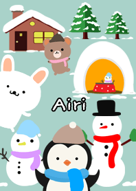 あいり☆ほっこりかわいい冬の着せかえ