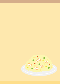 Shrimp pilaf on B&Y