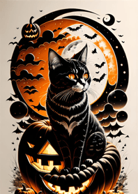 cat halloween 3eea51