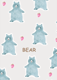 Cute cute simple bear.5