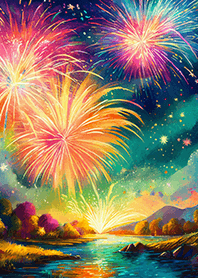 Beautiful Fireworks Theme#647