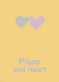 Piano and Heart smile