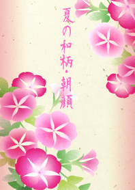 Summer Japanese pattern lpomoea nil3