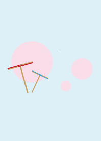 I love Bamboo dragonfly, sky blue