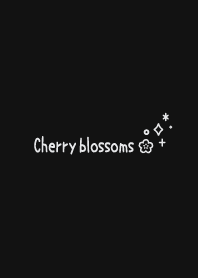 Cherry blossoms3 *Black*