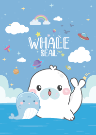 Whale Seal On The Sea Sweet
