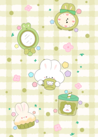 Rabbit and dog-shaped glass2