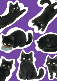 A unique cat14 purple