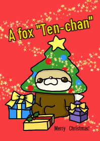 A fox "Ten-chan"-Christmas- for overseas