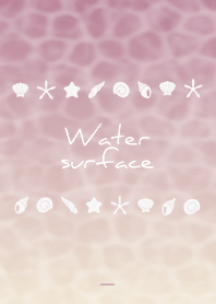 Dull Pink : Shellfish Water surface