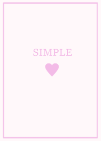 SIMPLE HEART =lightpink=