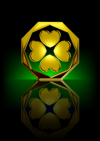 Brilliant gold (clover,green)