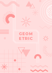 Geometric Basic Misty Rose