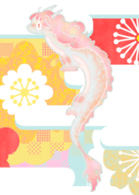 ゆるたつ１３（花と雲）