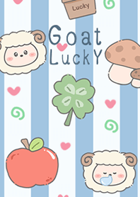 Goat Lucky Blue!