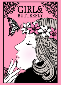 GIRL&BUTTERFLY 