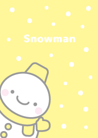 黄色雪だるま（スノーマン）の着せかえ3