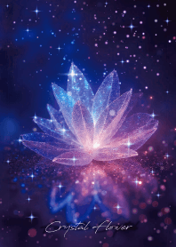 Bring good luck Crystal Flower 2