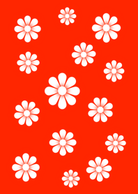 White Flower [ Red ] No.2