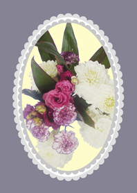 I wish you a bouquet (gray)