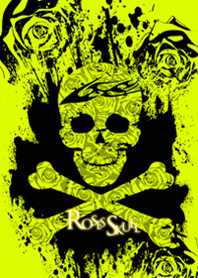 Roses Skull [light green]