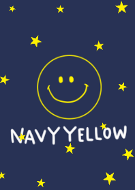 Navy and yellow. Niko and stars.