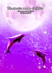 Fantastic moon dolphin