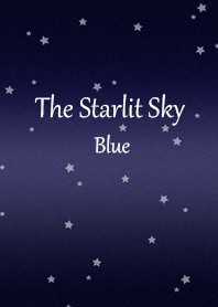 The starlit sky(Blue)