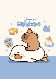 คาปิบาร่า กับ เจ้าห่าน!