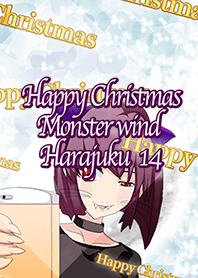Happy Christmas Monster wind Harajuku14