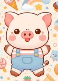 Cute little pig no.7