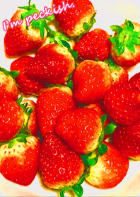 Sweet and cute strawberry