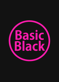 Basic Black Vivid Pink
