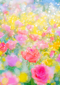 薔薇(バラ)の花の着せかえ(R5951)