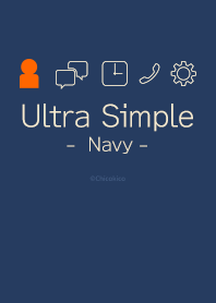 Ultra Simple - Navy