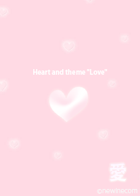 Heart and theme "Love" c