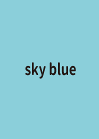 天空藍-主題背景
