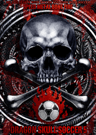 Dragon skull soccer 5
