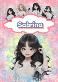 Sabrina little girl in bubbles BL02