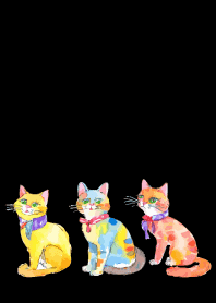 cat playing tricks on black