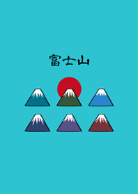 Lovely Mount Fuji(mint blue)
