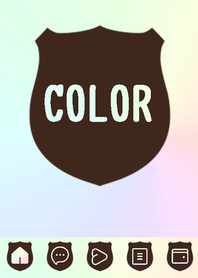 brown color rainbow  V16