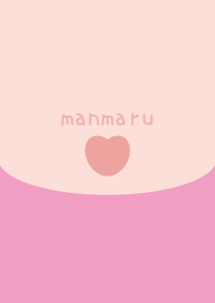 simple love heart Theme Happy maru03