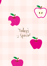 Apple cute check25 from Japan