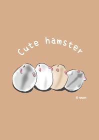 Cute hamster 2.0_Winter Solstice_yellow