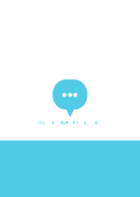 SIMPLE(white blue)V.1874b