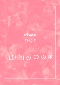 Private simple -inca rose-