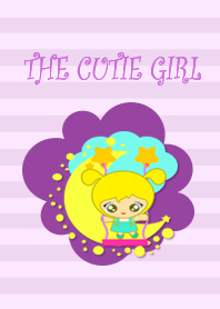 The cutie girl