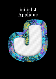 initial J Applique